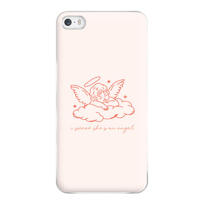 I Swear Shes An Angel - Clean Girl Aesthetic Phone Case for iPhone 5 / 5s / SE 2016