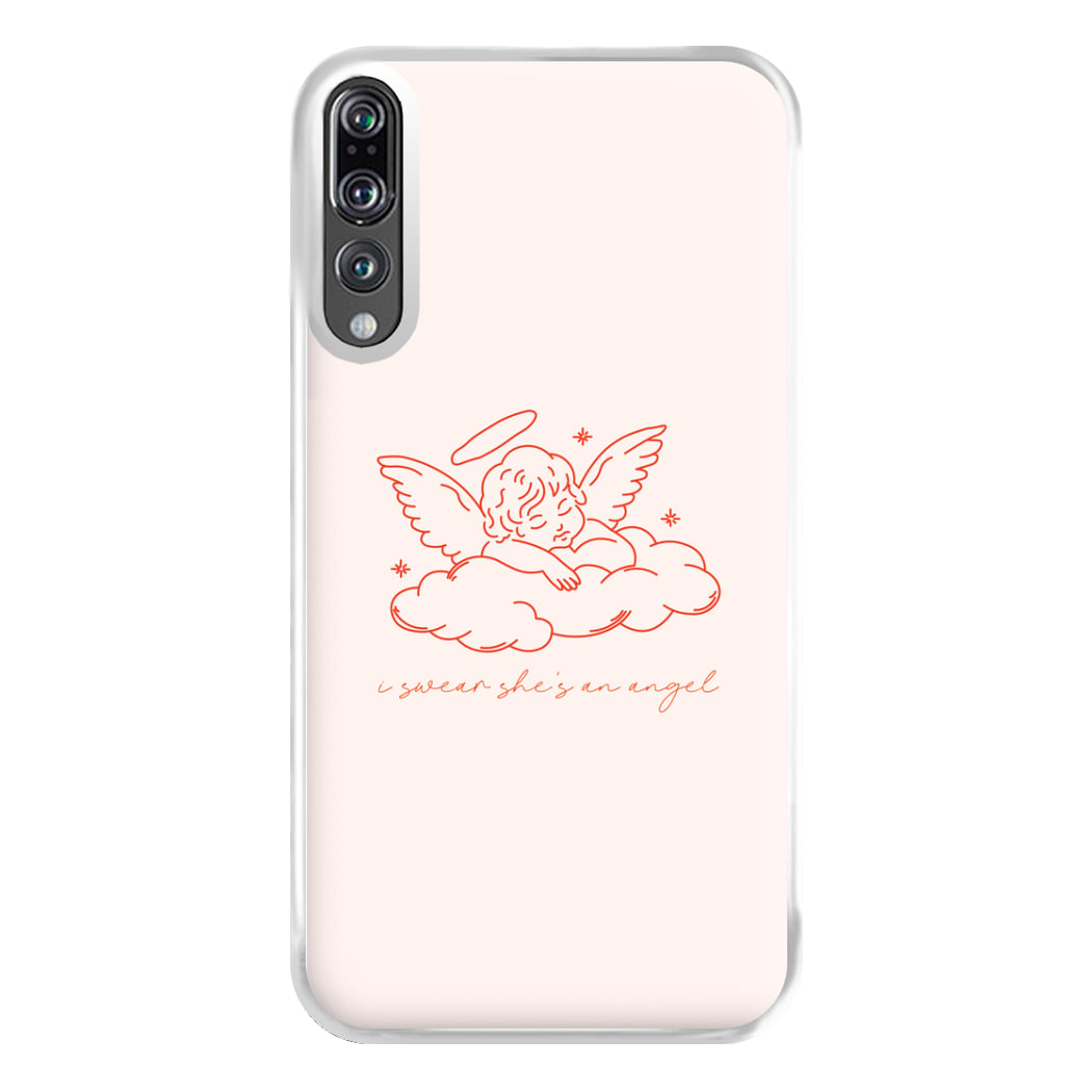 I Swear Shes An Angel - Clean Girl Aesthetic Phone Case for Huawei P20 Pro