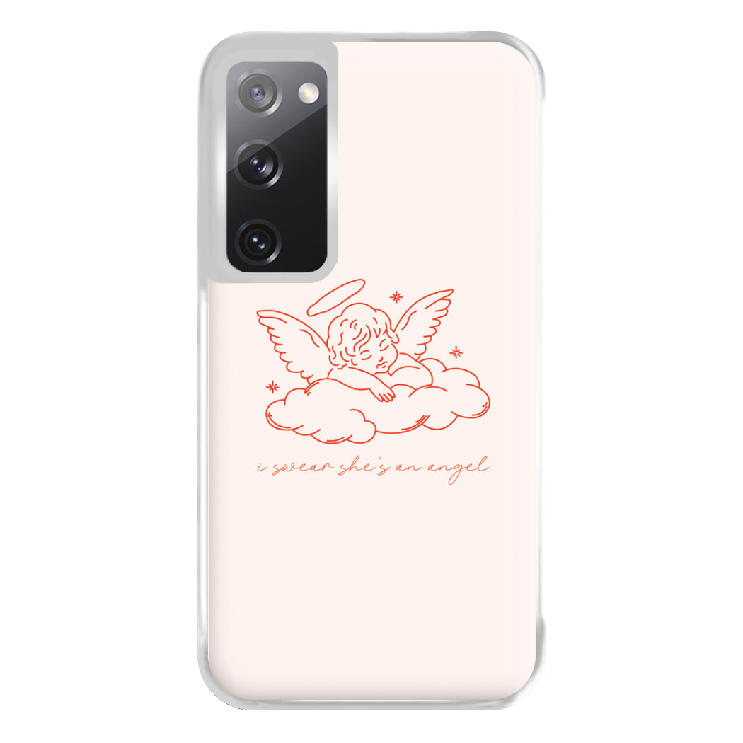 I Swear Shes An Angel - Clean Girl Aesthetic Phone Case for Galaxy S20FE