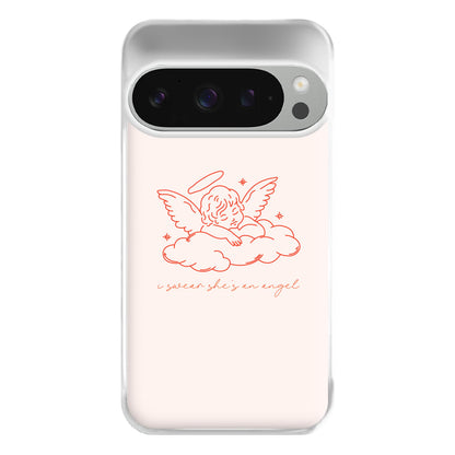 I Swear Shes An Angel - Clean Girl Aesthetic Phone Case for Google Pixel 9 Pro XL