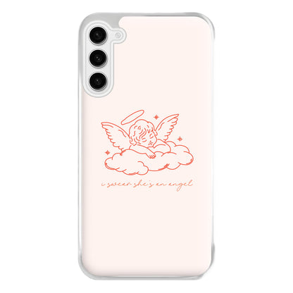 I Swear Shes An Angel - Clean Girl Aesthetic Phone Case for Galaxy S23FE