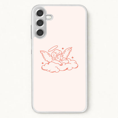 Angel - Clean Girl Aesthetic Phone Case for Galaxy A57