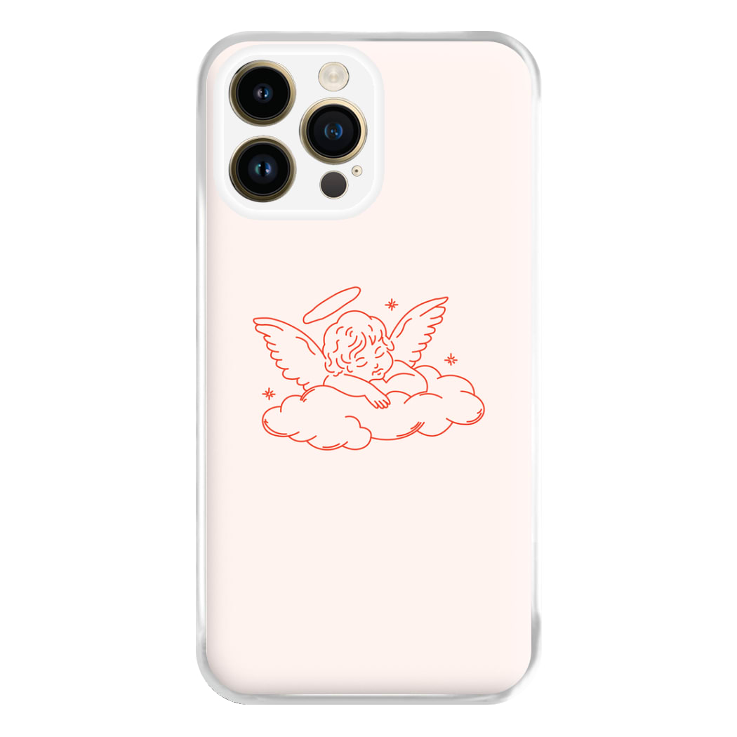 Angel - Clean Girl Aesthetic Phone Case for iPhone 14 Pro Max