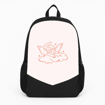 Angel - Clean Girl Aesthetic Large Backpack