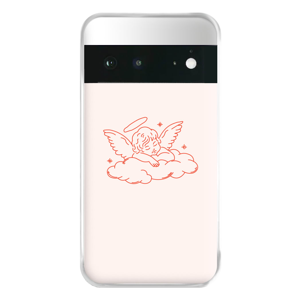 Angel - Clean Girl Aesthetic Phone Case for Google Pixel 6a