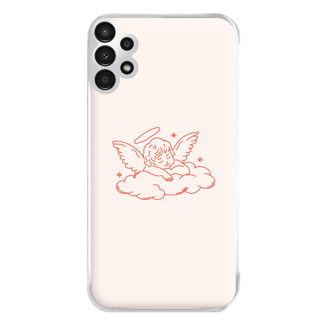 Angel - Clean Girl Aesthetic Phone Case for Galaxy A13