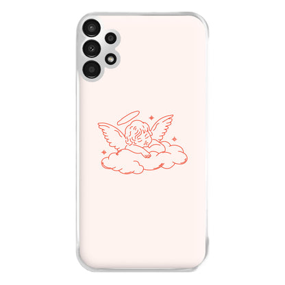 Angel - Clean Girl Aesthetic Phone Case for Galaxy A13