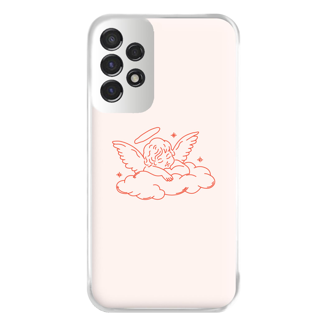 Angel - Clean Girl Aesthetic Phone Case for Galaxy A53