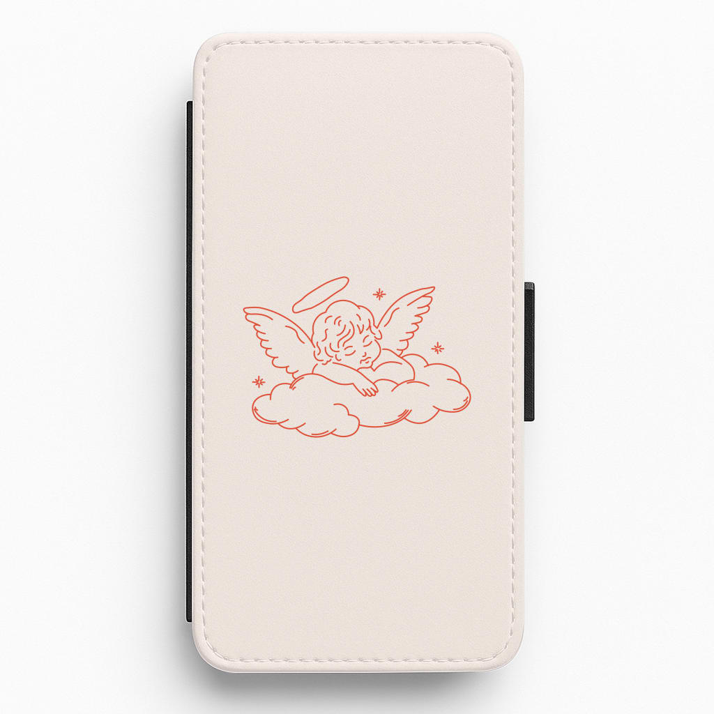 Angel - Clean Girl Aesthetic Flip / Wallet Phone Case