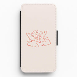 Angel - Clean Girl Aesthetic Flip / Wallet Phone Case