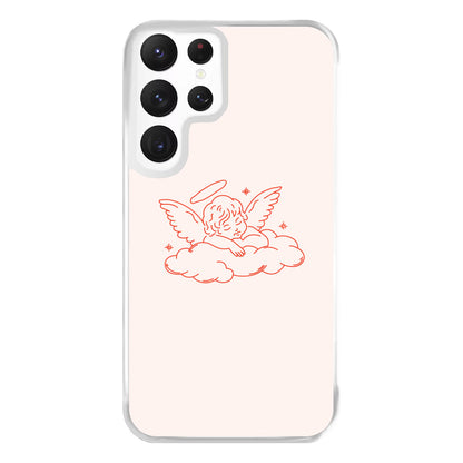 Angel - Clean Girl Aesthetic Phone Case for Galaxy S22 Ultra