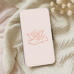 Angel - Clean Girl Aesthetic Wallet Phone Case