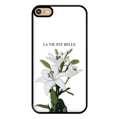 La Vie Est Belle - Clean Girl Aesthetic Phone Case for iPhone 6 Plus / 7 Plus / 8 Plus