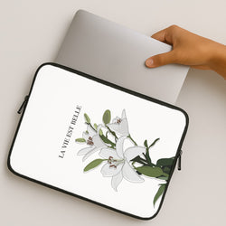 La Vie Est Belle - Clean Girl Aesthetic MacBook Case
