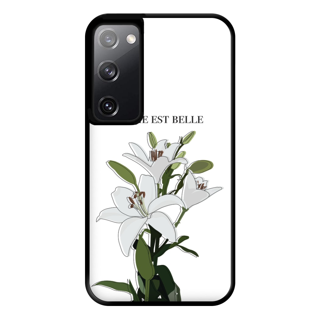 La Vie Est Belle - Clean Girl Aesthetic Phone Case for Galaxy S20