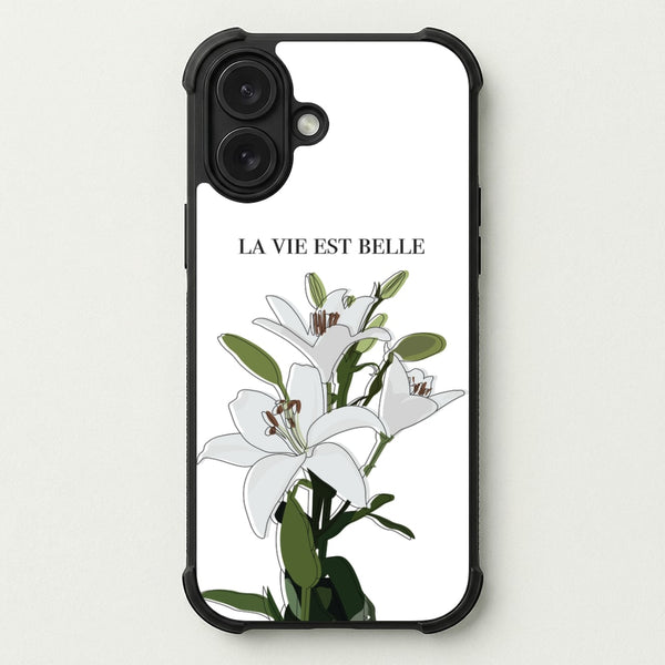 La Vie Est Belle - Clean Girl Aesthetic Phone Case — Bumper case