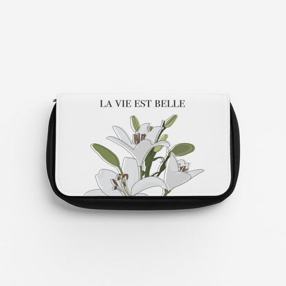 La Vie Est Belle - Clean Girl Aesthetic Pencil Case