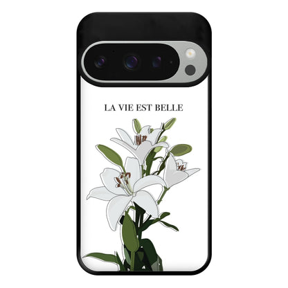 La Vie Est Belle - Clean Girl Aesthetic Phone Case for Google Pixel 9 Pro XL