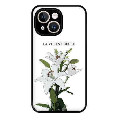 La Vie Est Belle - Clean Girl Aesthetic Phone Case for iPhone 14 Plus