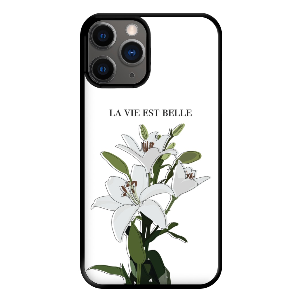 La Vie Est Belle - Clean Girl Aesthetic Phone Case for iPhone 12 Pro Max