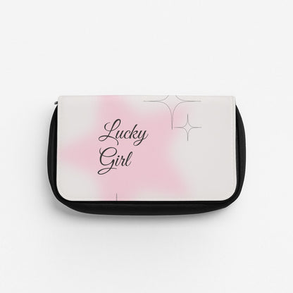 Lucky Girl - Clean Girl Aesthetic Pencil Case