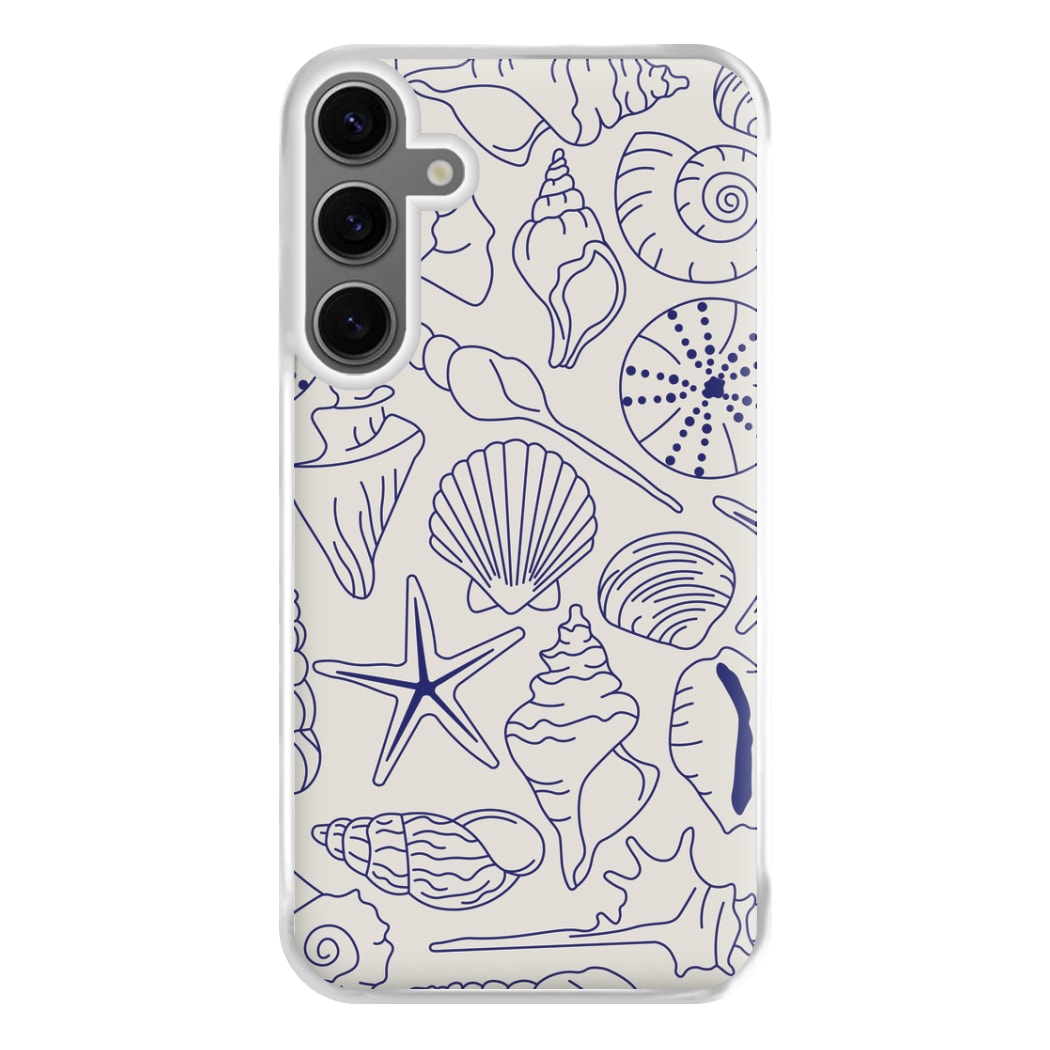 Sea Shells - Clean Girl Aesthetic Phone Case for Galaxy S24FE