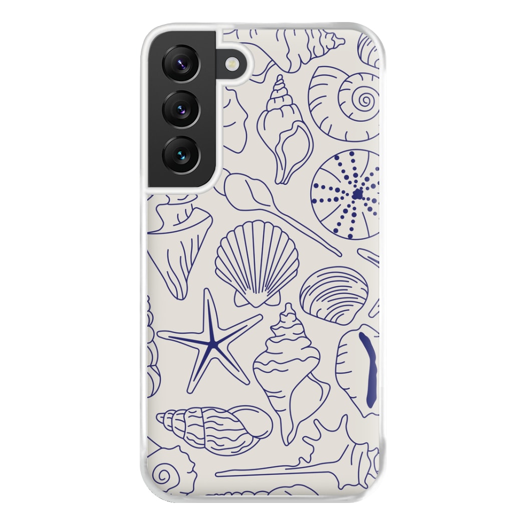 Sea Shells - Clean Girl Aesthetic Phone Case for Galaxy S22 Plus