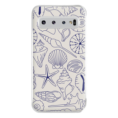 Sea Shells - Clean Girl Aesthetic Phone Case for Galaxy S10 Plus