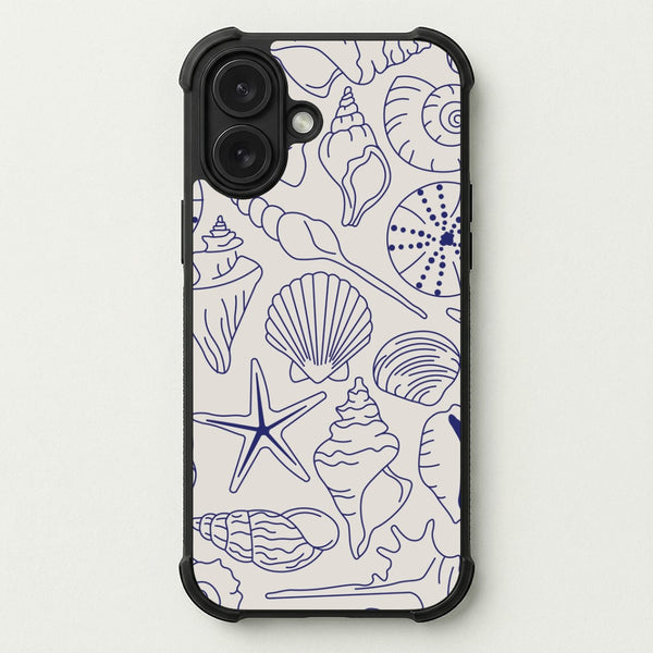 Sea Shells - Clean Girl Aesthetic Phone Case — Bumper case