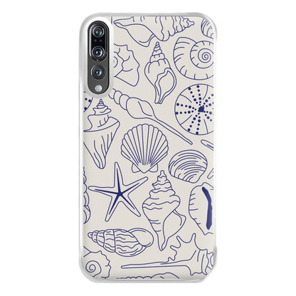 Sea Shells - Clean Girl Aesthetic Phone Case for Huawei P20 Pro