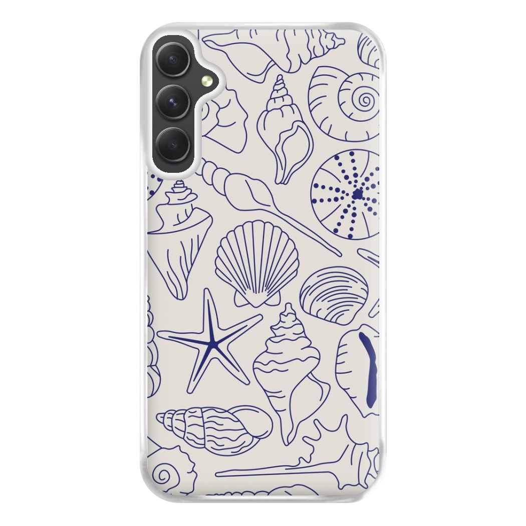 Sea Shells - Clean Girl Aesthetic Phone Case for Galaxy A14