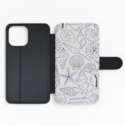 Sea Shells - Clean Girl Aesthetic Flip / Wallet Phone Case 2