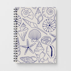 Sea Shells - Clean Girl Aesthetic Notebook