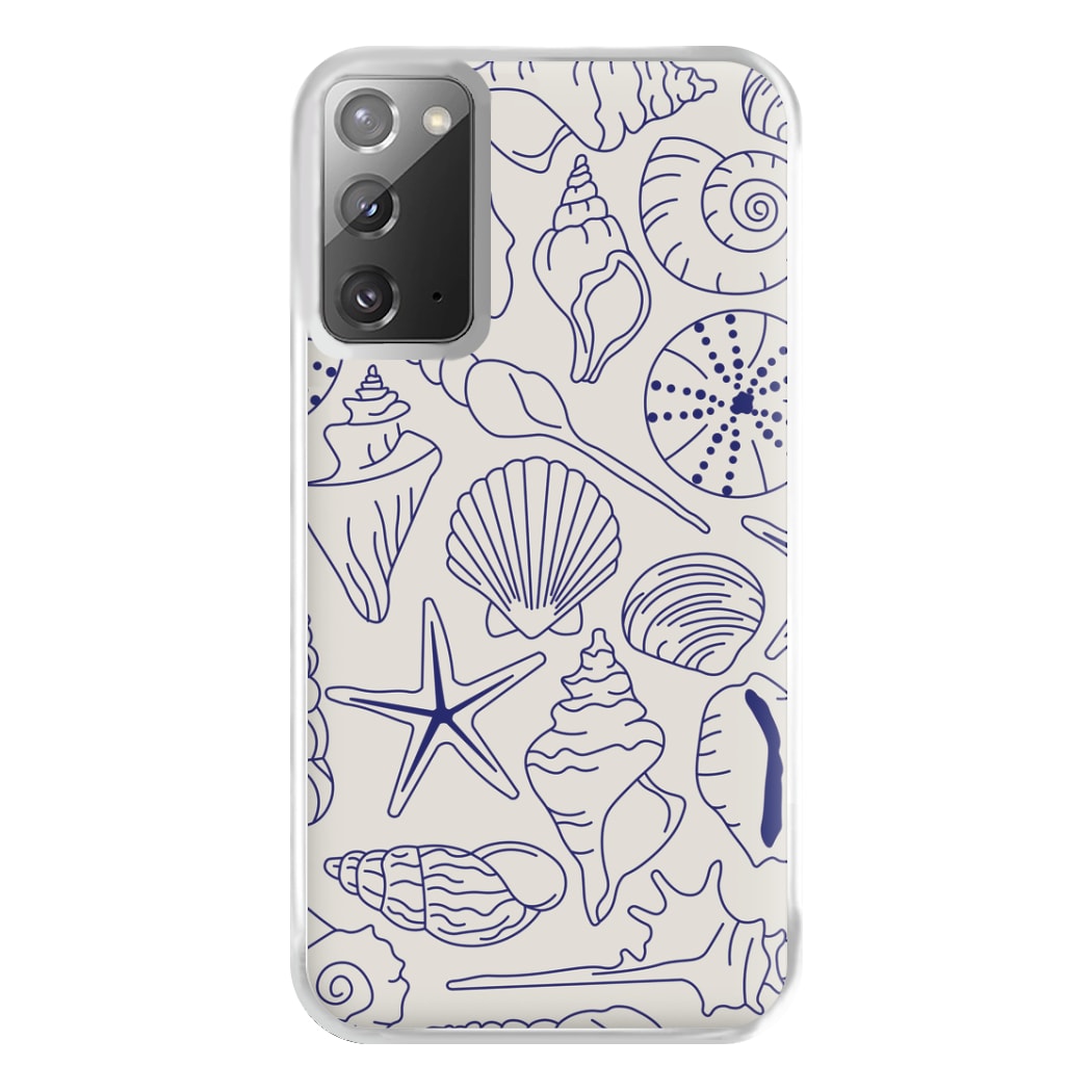 Sea Shells - Clean Girl Aesthetic Phone Case for Galaxy Note 20 Ultra