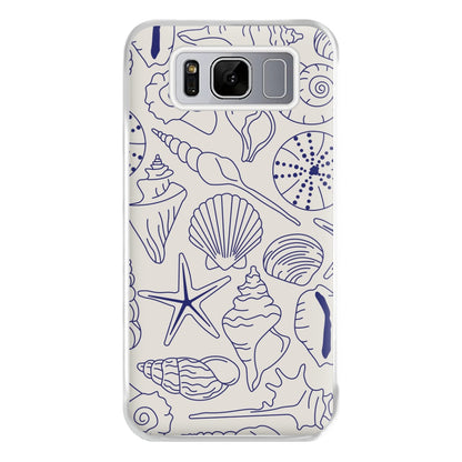 Sea Shells - Clean Girl Aesthetic Phone Case for Galaxy S8 Plus