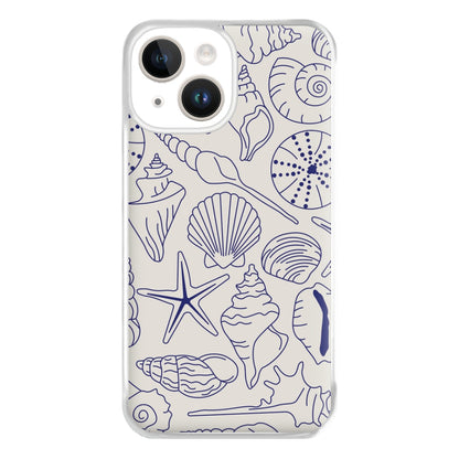 Sea Shells - Clean Girl Aesthetic Phone Case for iPhone 14