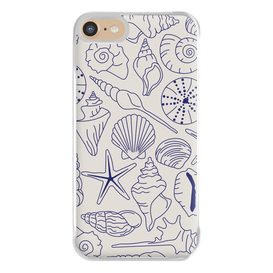 Sea Shells - Clean Girl Aesthetic Phone Case for iPhone 6 / 7 / 8 / SE