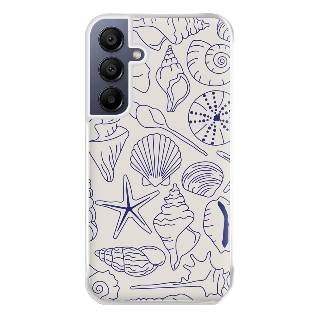 Sea Shells - Clean Girl Aesthetic Phone Case for Galaxy A16