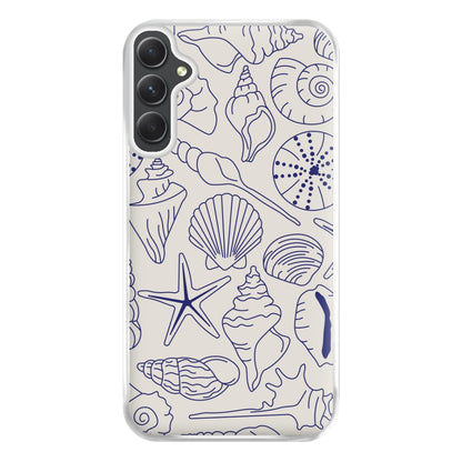 Sea Shells - Clean Girl Aesthetic Phone Case for Galaxy A54