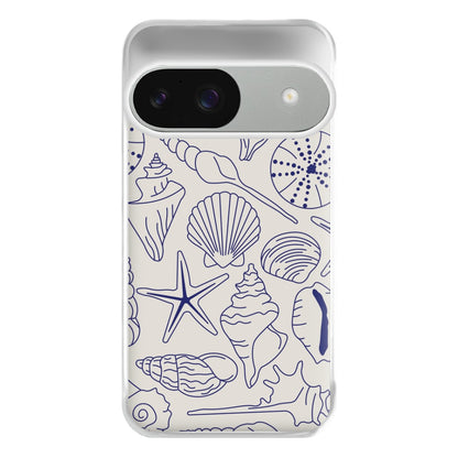 Sea Shells - Clean Girl Aesthetic Phone Case for Google Pixel 9 / 9 Pro