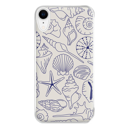 Sea Shells - Clean Girl Aesthetic Phone Case for iPhone XR