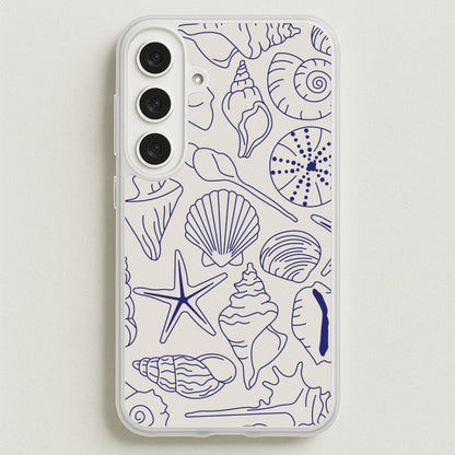Sea Shells - Clean Girl Aesthetic Phone Case for Galaxy S25FE