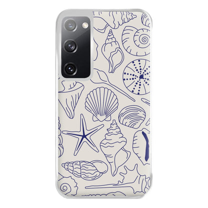 Sea Shells - Clean Girl Aesthetic Phone Case for Galaxy S20