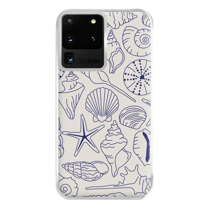 Sea Shells - Clean Girl Aesthetic Phone Case for Galaxy S20 Ultra