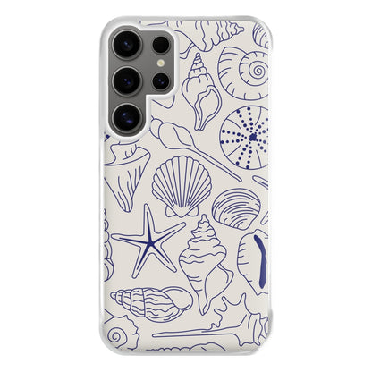 Sea Shells - Clean Girl Aesthetic Phone Case for Galaxy S24 Ultra