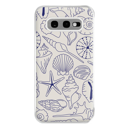 Sea Shells - Clean Girl Aesthetic Phone Case for Galaxy S10e