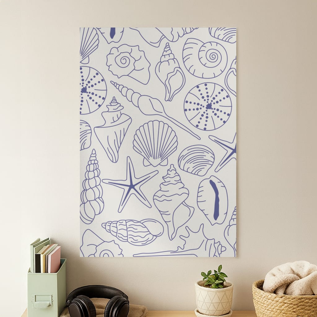 Sea Shells - Clean Girl Aesthetic Poster