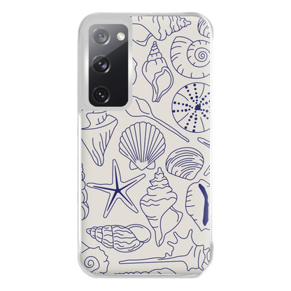 Sea Shells - Clean Girl Aesthetic Phone Case for Galaxy S20FE