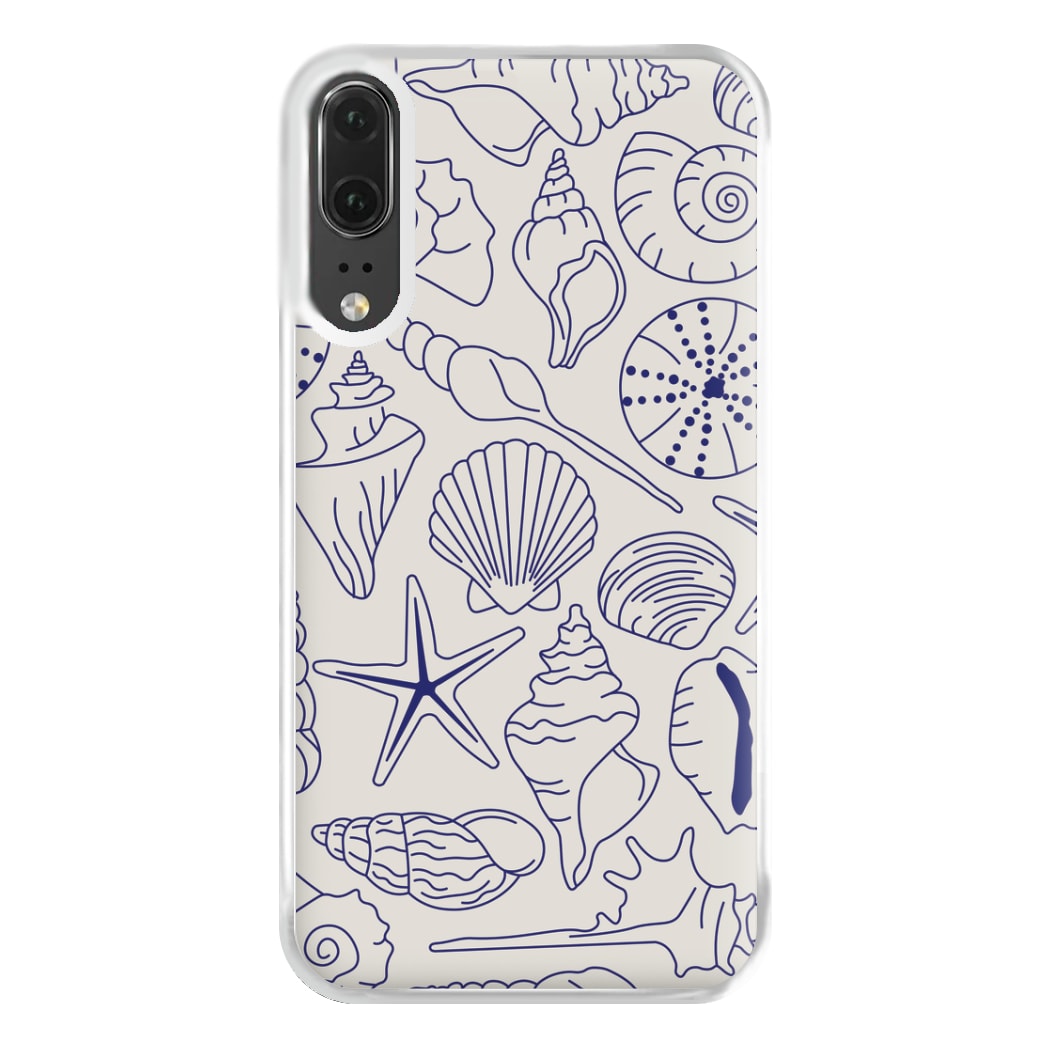 Sea Shells - Clean Girl Aesthetic Phone Case for Huawei P20