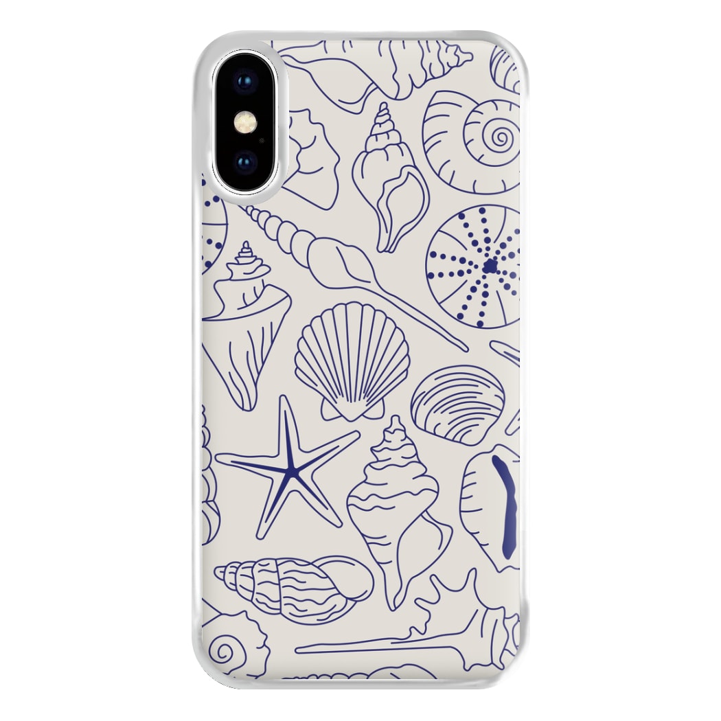 Sea Shells - Clean Girl Aesthetic Phone Case for iPhone XS Max